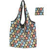 Foldable Reusable Shopping Tote with Animal Print Design