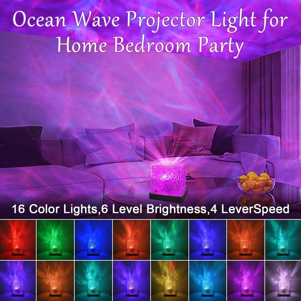 Ocean Wave Night Light Projector