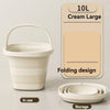 Foldable Water Bucket with Carry Handle for Camping and Home