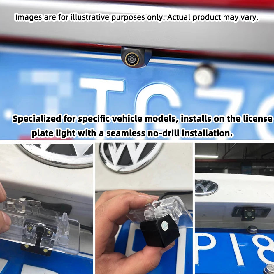 HD Backup Camera with 170° Wide View