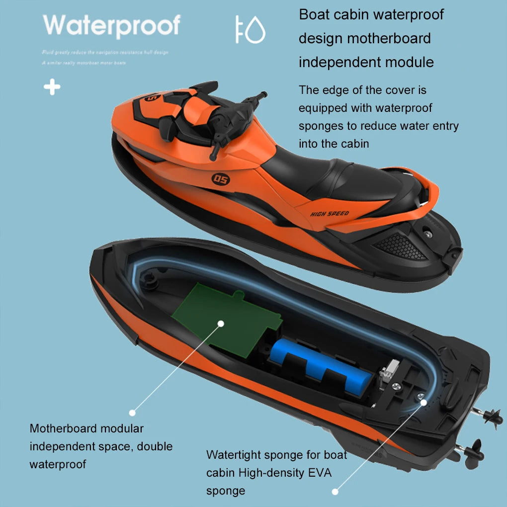 High-Speed Remote Control Jet Ski Boat