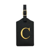 PU Leather Luggage Tag with Privacy Cover