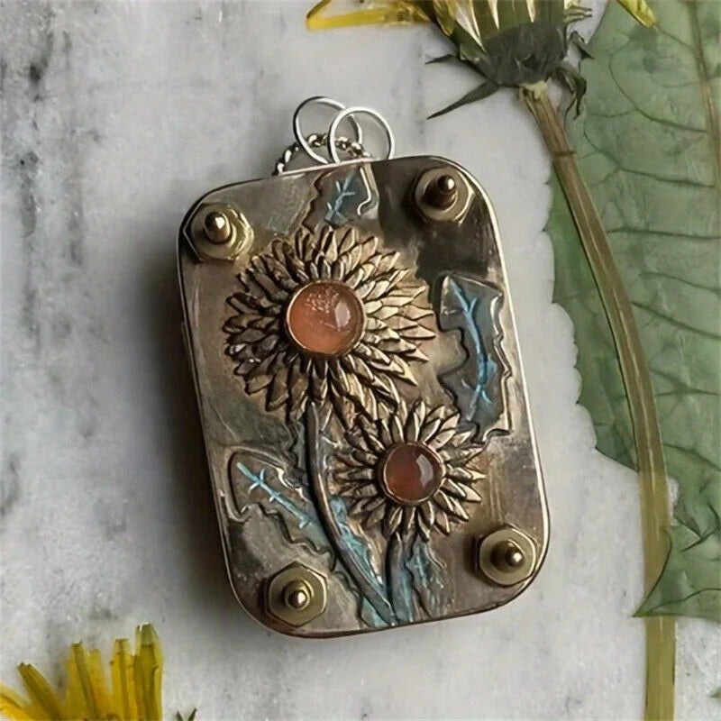 Kit de Pressage de Fleurs en Métal Miniature
