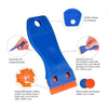 Plastic Window Scraper with Ergonomic Handle