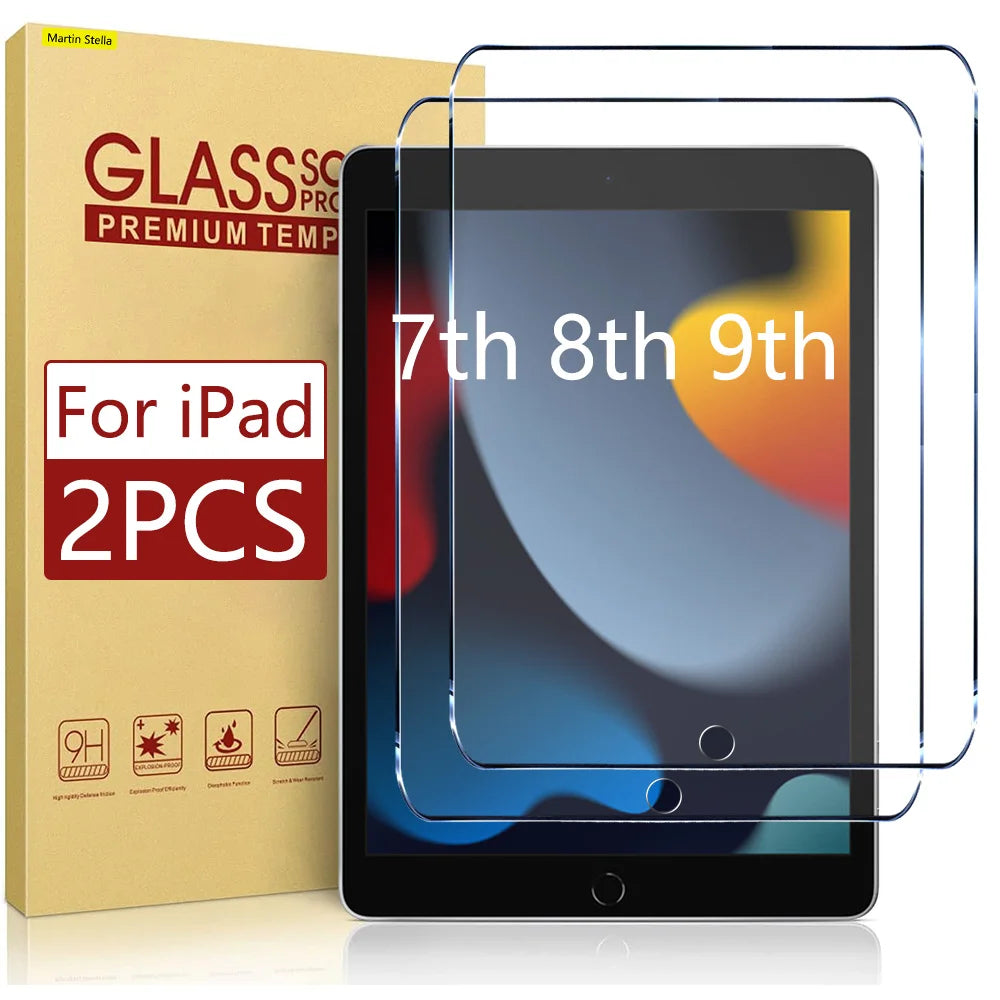 Tempered Glass Screen Protector for iPad 10.2-Inch (7th, 8th, 9th Generation)