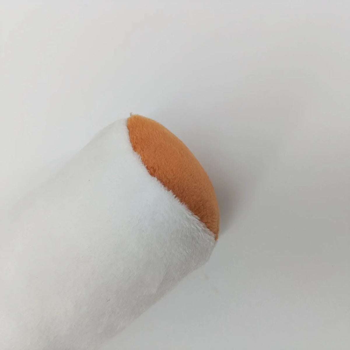 Squeaky Cigar-Shaped Plush Dog Toy