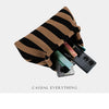 Woven Crochet Hobo Handbag with Colorblock Design