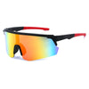 Oversized Mirrored Sports Sunglasses