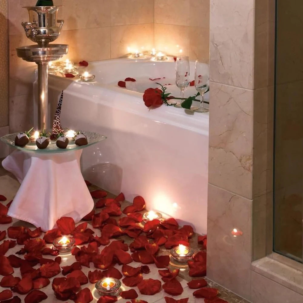Soft Silk Artificial Rose Petals (25 Colors)