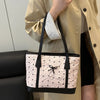Sac Tote à Pois avec Nœud