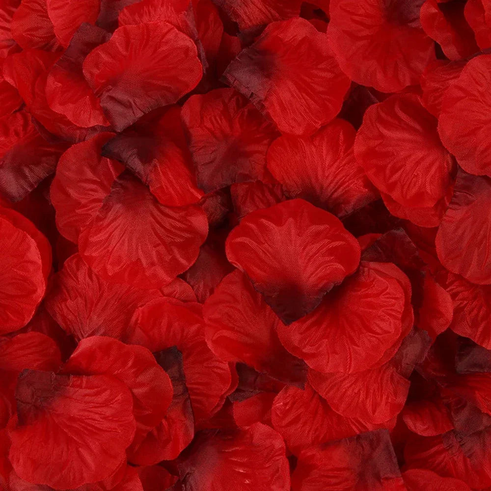 Soft Silk Artificial Rose Petals (25 Colors)