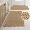 Waffle Weave Bath Mat with Non-Slip Backing