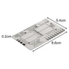 ECG Interpretation 7-Step Reference Card Ruler