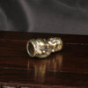 Vintage Brass Maitreya Buddha Desk Ornament