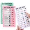 Reusable Kids Chore Chart with Daily Task Checklist