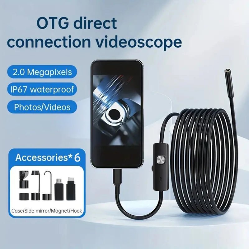 8mm USB-C Endoscope Inspection Camera