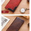 Men's Genuine Leather RFID Blocking Long Wallet with Card Holder
