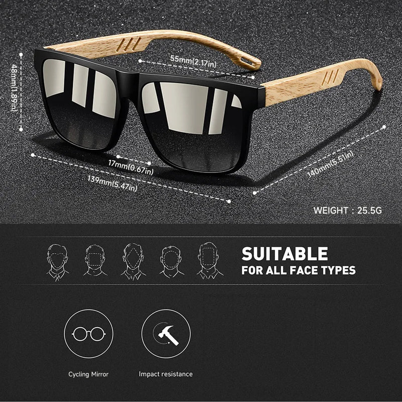 Vintage Square Sunglasses