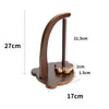 Magnetic Wooden Yarn Holder with Rotating Spindle