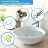 Universal Stainless Steel Pop-Up Drain Filter