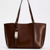 Minimalist Leather Tote Bag
