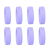 Silent Silicone Luggage Wheel Protectors (8-Pack)