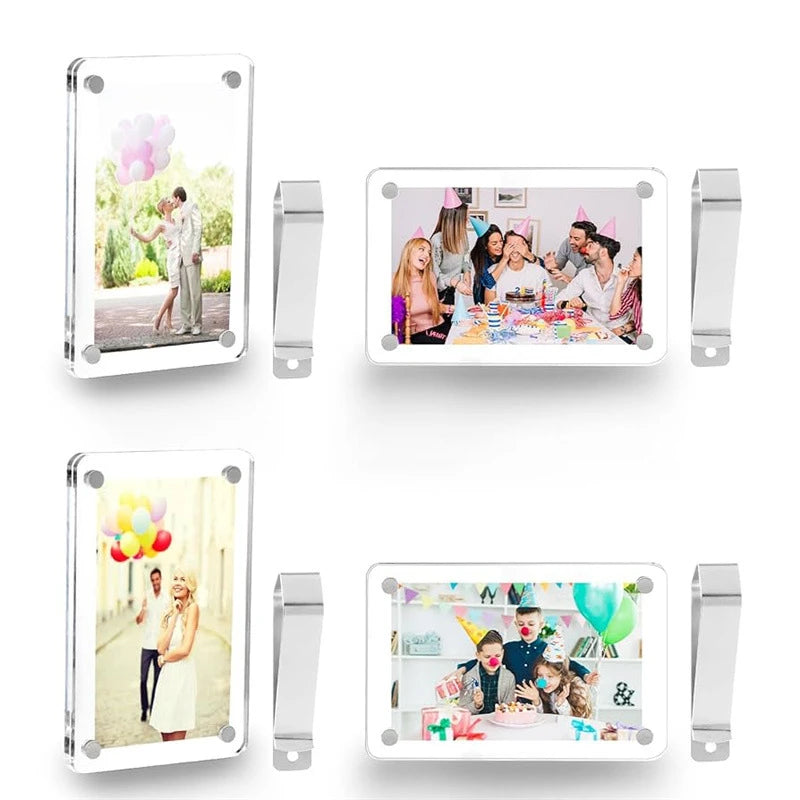 Magnetic Car Sun Visor Photo Clips