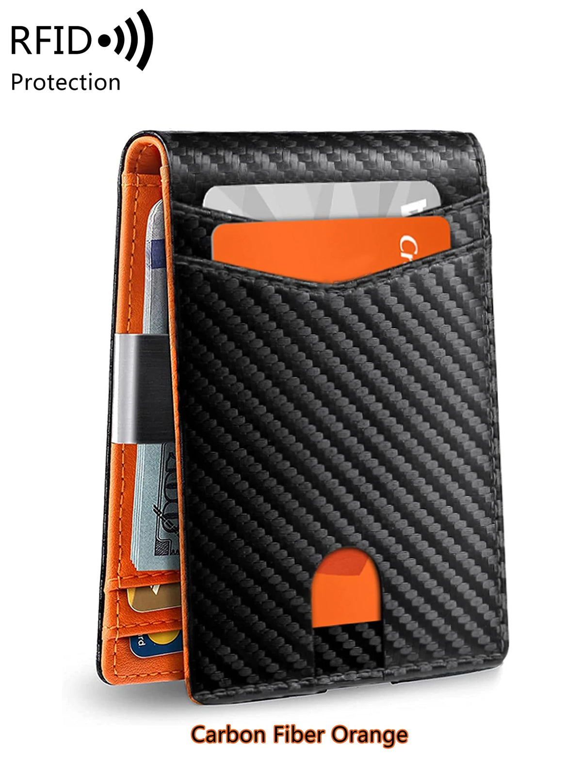 Slim RFID-Blocking Front Pocket Wallet