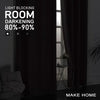 Silver Wave Pattern Blackout Curtains with Thermal Insulation and Noise Reduction