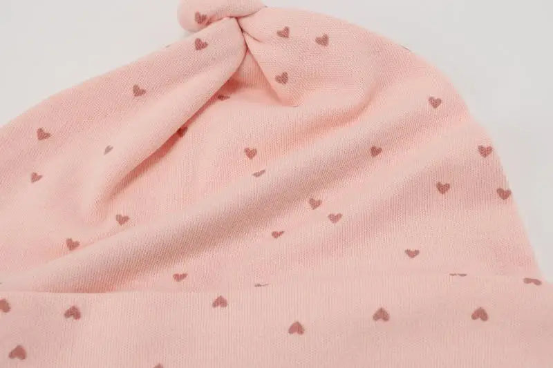 Soft Cotton Baby Hats for Newborns & Infants (0-6 Months)