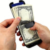 Slim RFID-Blocking Metal Wallet with Removable Money Clip