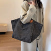 Vintage Leopard Print Canvas Tote Bag