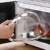 Transparent Microwave Splash Guard with Ergonomic Handle