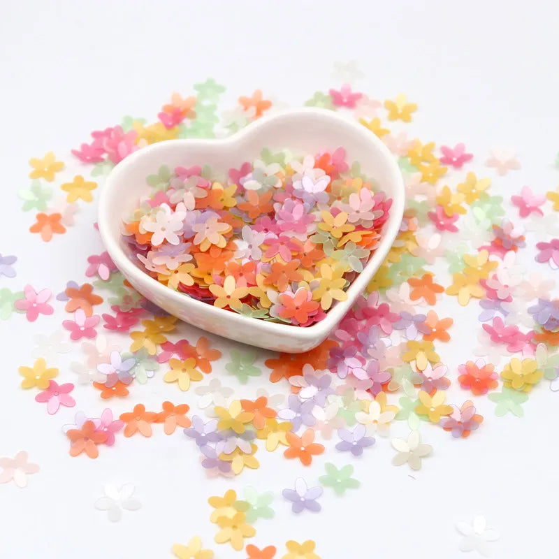 10mm Flower Sequin Craft Embellishments
