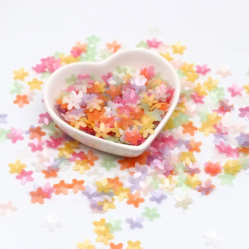 10mm Flower Sequin Craft Embellishments