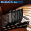 Slim RFID-Blocking Card Wallet with Money Clip