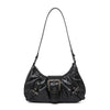 Y2K Retro Pleated Hobo Shoulder Bag