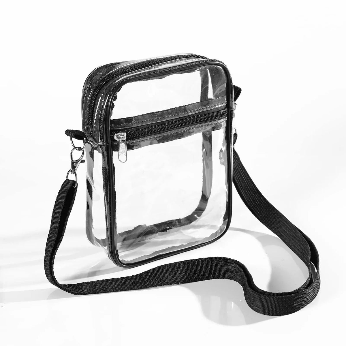 Clear Crossbody Bag – Stadium Approved Transparent PVC Purse