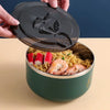 Tazón de Ramen de Acero Inoxidable 304 con Tapa