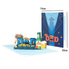 3D Pop-Up Father's Day Greeting Card with Notecard