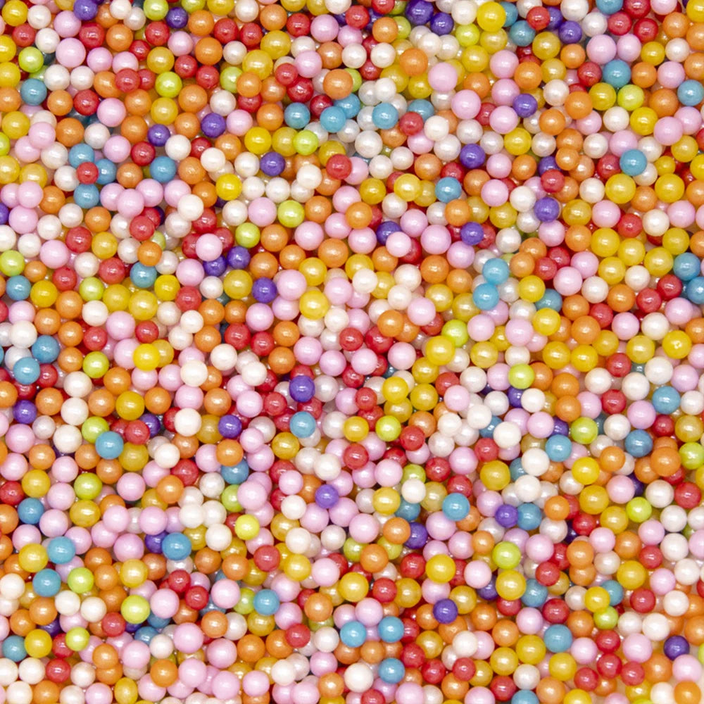Pearl White Cake Decorative Balls for Baking & Desserts