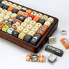 Cute Cartoon Cat Keycap Set – 133 PBT Keycaps for Mechanical Keyboards