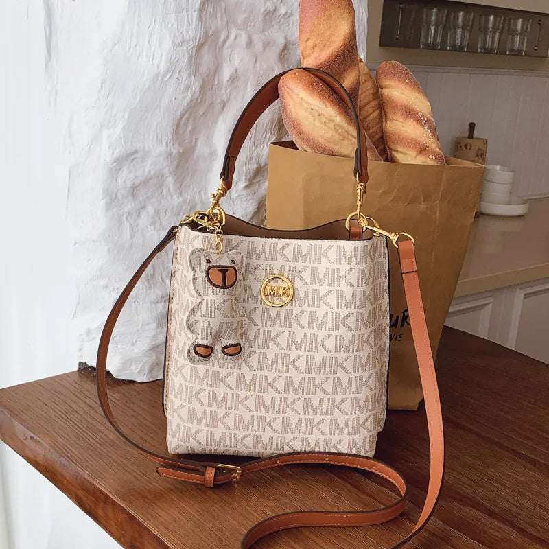 Urban Minimalist PU Bucket Bag