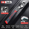 Self-Locking Adjustable Wrench with Quick-Release Mechanism