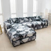 Printed Stretch Sofa Cover for L-Shaped and Corner Sofas