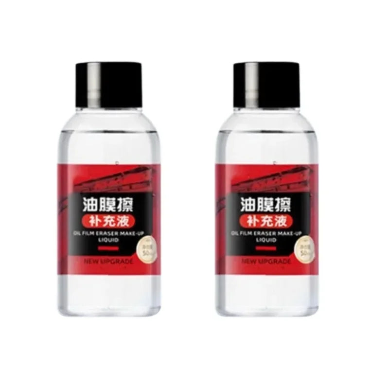 Car Windshield Oil Film Cleaning Brush with Sponge Applicator