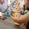Classic Wooden Tumble Tower Game – 54-Piece Family Stacking Blocks