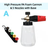 Adjustable Snow Foam Cannon for Pressure Washers