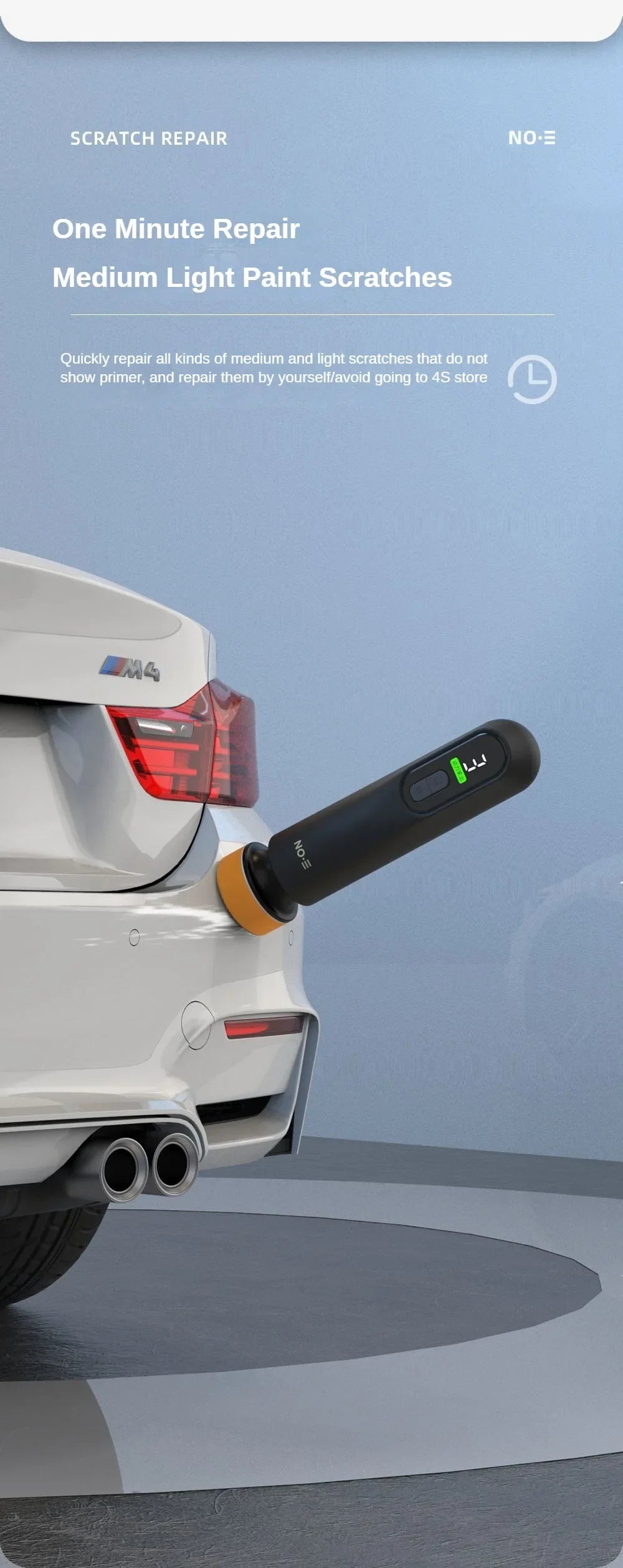 Cordless Car Polisher & Scratch Remover