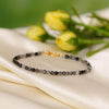 Black Tourmaline & Rutile Quartz Bracelet
